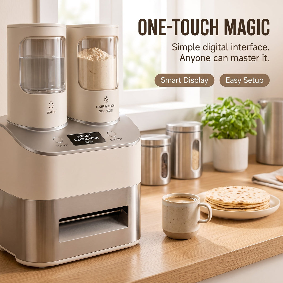 Automatic Smart Pancake Griddle Machine